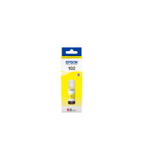 EPSON 102Y GIALLO INCHIOSTRO C13T03R440 ORIGINALE PER EPSON ET-2700,2750,2751,2756,3700,3750,4750 T102 CAPACITA' 70ml