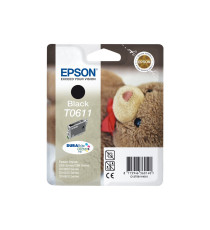 EPSON T0611 NERA C13T06114010 CARTUCCIA ORIGINALE PER EPSON Stylus D68,D88,DX3800,3850,4200,4800 C13T06114020 CAPACITA 8ML
