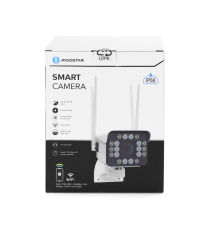 TELECAMERA BULLET WIFI SMART IMPERMEABILE IP66 - L200W135W245mm - ALTA DEFINIZIONE DIURNA-NOTTURNA RILEVAMENTO INTELLIGENTE TELECAMERA BULLET WIFI SMART IMPERMEABILE IP66 - L200W135W245mm - ALTA DEFINIZIONE DIURNA-NOTTURNA RILEVAMENTO INTELLIGENTE