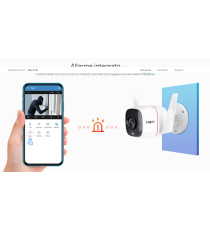 TELECAMERA SMART DI SORVEGLIANZA TP-LINK TAPO C310 -OUTDOOR E INDOOR WI-FI O ETHERNET CON STORAGE MICRO SD COMPATIBILE CON ALEXA TELECAMERA SMART DI SORVEGLIANZA TP-LINK TAPO C310 -OUTDOOR E INDOOR WI-FI O ETHERNET CON STORAGE MICRO SD COMPATIBILE CON ALEXA