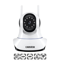 TELECAMERA SMART DI SORVEGLIANZA CAMVIEW CV0225 HD - MOTORIZZATA - INDOOR WI-FI CON STORAGE MICRO SD SUPPORTO P2P TELECAMERA SMART DI SORVEGLIANZA CAMVIEW CV0225 HD - MOTORIZZATA - INDOOR WI-FI CON STORAGE MICRO SD SUPPORTO P2P