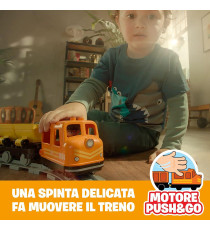 Lego Duplo - Il grande treno merci - LEGO 10875 Set Push & Go, Luci e Suoni, Costruzioni Creative, Gru ANNI 2+