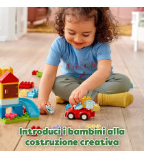 Lego Duplo - Classic Deluxe Contenitore di Mattoncini Grande - Lego 10914  Primo Set di Costruzioni in Mattoni - ANNI 1.5+