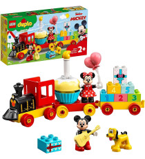 Lego Duplo Disney - Il Treno del Compleanno di Topolino e Minnie - Lego 10941 con Torta e Palloncini ANNI 2+ Lego Duplo Disney - Il Treno del Compleanno di Topolino e Minnie - Lego 10941 con Torta e Palloncini ANNI 2+