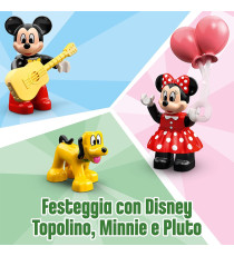Lego Duplo Disney - Il Treno del Compleanno di Topolino e Minnie - Lego 10941 con Torta e Palloncini ANNI 2+ Lego Duplo Disney - Il Treno del Compleanno di Topolino e Minnie - Lego 10941 con Torta e Palloncini ANNI 2+