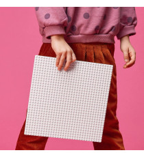 Lego Classic - Base bianca Tavola per Costruzioni Quadrata con 32x32 Bottoncini - LEGO 11026 ANNI 4+