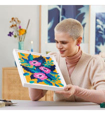 LEGO Art - Motivi Floreali - Lego 31207 Set di Decorazioni Murali 3 in 1 ANNI 18+