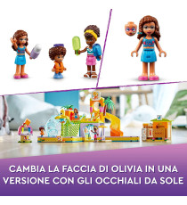 Lego Friends - Parco acquatico - Lego 41720 Set con Piscina con Scivolo, Gioco Estivo con Mini Bamboline ANNI 6+