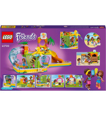 Lego Friends - Parco acquatico - Lego 41720 Set con Piscina con Scivolo, Gioco Estivo con Mini Bamboline ANNI 6+