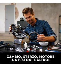 Lego Technic - Moto BMW M 1000 RR - Lego 42130 Modellino Replica Superbike con Dettagli Originali ANNI 18+