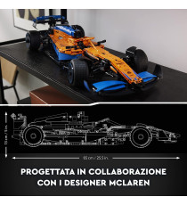 Lego Technic - Monoposto McLaren Formula 1 - Lego 42141 Auto Replica Supercar F1 ANNI 18+