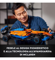 Lego Technic - Monoposto McLaren Formula 1 - Lego 42141 Auto Replica Supercar F1 ANNI 18+