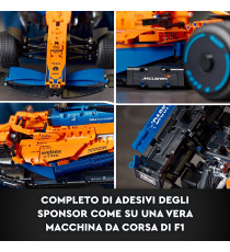 Lego Technic - Ferrari Daytona SP3 - Lego 42143 Supercar Rossa Scala 1:8 Serie Ultimate Cars Concept ANNI 18+