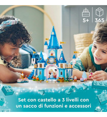 Lego Disney Princess - Il castello di Cenerentola e del Principe azzurro - LEGO 43206 ANNI 5+
