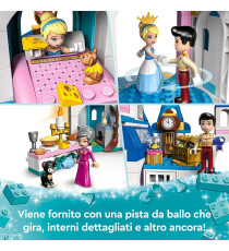 Lego Disney Princess - Il castello di Cenerentola e del Principe azzurro - LEGO 43206 ANNI 5+