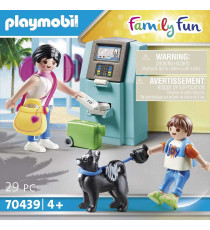 Playmobil Vacanzieri Con Bancomat - Playmobil 70439 Family Fun - 29pz ANNI 4-10