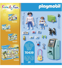 Playmobil Vacanzieri Con Bancomat - Playmobil 70439 Family Fun - 29pz ANNI 4-10