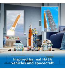 Lego City - Centro spaziale -LEGO 60351 Rocket Launch Center NASA-Inspired Space ANNI 7+