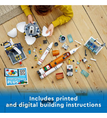 Lego City - Centro spaziale -LEGO 60351 Rocket Launch Center NASA-Inspired Space ANNI 7+