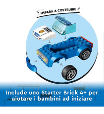 Lego City - Inseguimento alla Stazione di Polizia - LEGO 60370 Prigione, Percorso ad Ostacoli e Figura di Cane ANNI 4+