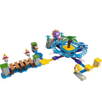 Lego Super Mario - Spiaggia del Ricciospino gigante - Pack di Espansione - LEGO 71400 ANNI 7+