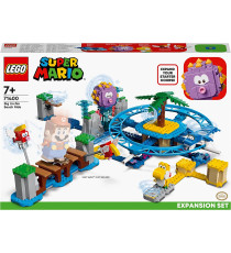 Lego Super Mario - Spiaggia del Ricciospino gigante - Pack di Espansione - LEGO 71400 ANNI 7+
