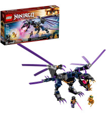Lego Ninjago - Dragone dell'Overlord - Lego 71742 - INTROVABILE - Ninja Kit Featuring Posable Dragon Toy ANNI 7+ Lego Ninjago - Dragone dell'Overlord - Lego 71742 - INTROVABILE - Ninja Kit Featuring Posable Dragon Toy ANNI 7+