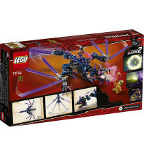Lego Ninjago - Dragone dell'Overlord - Lego 71742 - INTROVABILE - Ninja Kit Featuring Posable Dragon Toy ANNI 7+ Lego Ninjago - Dragone dell'Overlord - Lego 71742 - INTROVABILE - Ninja Kit Featuring Posable Dragon Toy ANNI 7+