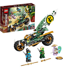 Lego Ninjago - Moto della giungla di Lloyd - Lego 71745 Modellino 2 in 1 Tavola da Surf, Minifigure di Lloyd e Nya ANNI 7+ Lego Ninjago - Moto della giungla di Lloyd - Lego 71745 Modellino 2 in 1 Tavola da Surf, Minifigure di Lloyd e Nya ANNI 7+