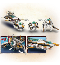 Lego Ninjago - Idro-Vascello - Lego 71756 Minifigure dei Ninja Kai e Nya ANNI 9+ Lego Ninjago - Idro-Vascello - Lego 71756 Minifigure dei Ninja Kai e Nya ANNI 9+