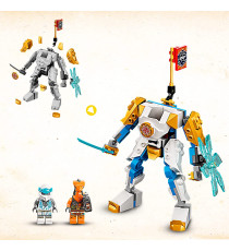 Lego Ninjago - Mech potenziato di Zane - EVOLUTION - Lego 71761 con Guerriero Serpente e Banner ANNI 6+ Lego Ninjago - Mech potenziato di Zane - EVOLUTION - Lego 71761 con Guerriero Serpente e Banner ANNI 6+