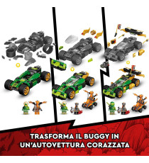Lego Ninjago - Auto da corsa di Lloyd - EVOLUTION - Lego 71763 con Quad, Guerrieri Serpente ANNI 6+ Lego Ninjago - Auto da corsa di Lloyd - EVOLUTION - Lego 71763 con Quad, Guerrieri Serpente ANNI 6+