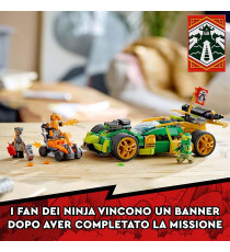 Lego Ninjago - Auto da corsa di Lloyd - EVOLUTION - Lego 71763 con Quad, Guerrieri Serpente ANNI 6+ Lego Ninjago - Auto da corsa di Lloyd - EVOLUTION - Lego 71763 con Quad, Guerrieri Serpente ANNI 6+