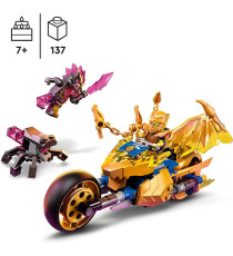 Lego Ninjago - Moto Drago d’Oro di Jay - Lego 71768 Vengestone, Veicolo Giocattolo ANNI 7+ Lego Ninjago - Moto Drago d’Oro di Jay - Lego 71768 Vengestone, Veicolo Giocattolo ANNI 7+
