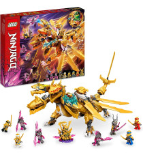 Lego Ninjago - Ultra drago d’oro di Lloyd - Lego 71774 Set Serie TV Crystallized con 9 Minifigure ANNI 9+ Lego Ninjago - Ultra drago d’oro di Lloyd - Lego 71774 Set Serie TV Crystallized con 9 Minifigure ANNI 9+