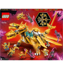 Lego Ninjago - Ultra drago d’oro di Lloyd - Lego 71774 Set Serie TV Crystallized con 9 Minifigure ANNI 9+ Lego Ninjago - Ultra drago d’oro di Lloyd - Lego 71774 Set Serie TV Crystallized con 9 Minifigure ANNI 9+