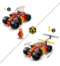 Lego Ninjago - Auto da corsa Ninja di Kai - EVOLUTION - Lego 71780 Set 2in1 con Macchina e Fuoristrada ANNI 6+ Lego Ninjago - Auto da corsa Ninja di Kai - EVOLUTION - Lego 71780 Set 2in1 con Macchina e Fuoristrada ANNI 6+