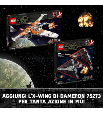 Lego Star Wars - Sith TIE Fighter - Lego 75273 - INTORVABILE - Set da Costruzione, Serie: L'Ascesa di Skywalker ANNI 9+ Lego Star Wars - Sith TIE Fighter - Lego 75273 - INTORVABILE - Set da Costruzione, Serie: L'Ascesa di Skywalker ANNI 9+