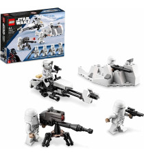 LEGO Star Wars - Battle Pack Soldati artici - LEGO 75320 Soldati Artici, Include 4 Personaggi ANNI 6+ LEGO Star Wars - Battle Pack Soldati artici - LEGO 75320 Soldati Artici, Include 4 Personaggi ANNI 6+