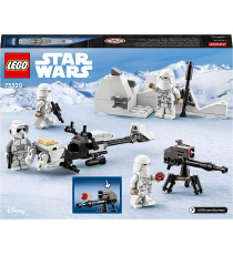 LEGO Star Wars - Battle Pack Soldati artici - LEGO 75320 Soldati Artici, Include 4 Personaggi ANNI 6+ LEGO Star Wars - Battle Pack Soldati artici - LEGO 75320 Soldati Artici, Include 4 Personaggi ANNI 6+