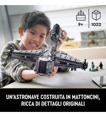 LEGO Star Wars - The Justifier - LEGO 75323 Astronave con Cad Bane e Droide Todo 360, Set The Bad Batch ANNI 9+ LEGO Star Wars - The Justifier - LEGO 75323 Astronave con Cad Bane e Droide Todo 360, Set The Bad Batch ANNI 9+