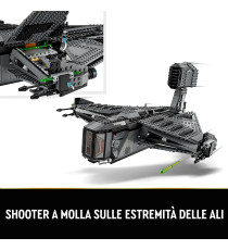 LEGO Star Wars - The Justifier - LEGO 75323 Astronave con Cad Bane e Droide Todo 360, Set The Bad Batch ANNI 9+ LEGO Star Wars - The Justifier - LEGO 75323 Astronave con Cad Bane e Droide Todo 360, Set The Bad Batch ANNI 9+