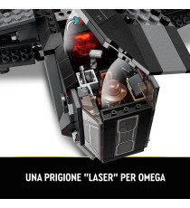 LEGO Star Wars - The Justifier - LEGO 75323 Astronave con Cad Bane e Droide Todo 360, Set The Bad Batch ANNI 9+ LEGO Star Wars - The Justifier - LEGO 75323 Astronave con Cad Bane e Droide Todo 360, Set The Bad Batch ANNI 9+