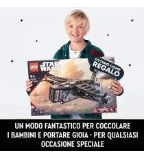 LEGO Star Wars - The Justifier - LEGO 75323 Astronave con Cad Bane e Droide Todo 360, Set The Bad Batch ANNI 9+ LEGO Star Wars - The Justifier - LEGO 75323 Astronave con Cad Bane e Droide Todo 360, Set The Bad Batch ANNI 9+