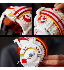 LEGO Star Wars - Casco di Luke Skywalker (Red Five) - LEGO 75327 Elmo da Collezione Esposizione Guerre Stellari ANNI 18+ LEGO Star Wars - Casco di Luke Skywalker (Red Five) - LEGO 75327 Elmo da Collezione Esposizione Guerre Stellari ANNI 18+