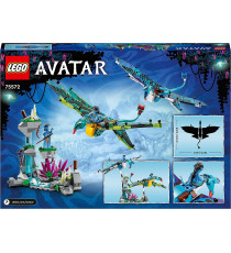 Lego Avatar - Il primo volo sulla banshee di Jake e Neytiri - Lego 75572 Pandora con Parti Fluorescenti e 2 Banshee ANNI 9+