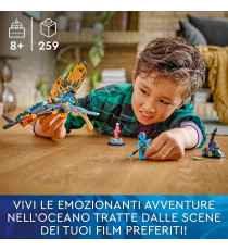 Lego Avatar - L’avventura di Skimwing - Lego 75576 Scenario Barriera Corallina di Pandora ANNI 8+