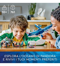 Lego Avatar - Tulkun Payakan e Crabsuit - Lego 75579 Ambientazione di Pandora La Via dell'Acqua ANNI 10+
