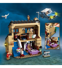 Lego Harry Potter - Privet Drive, 4 - LEGO 75968 - INTROVABILE -Casa Dursley con Dobby, la Civetta Edvige e Macchina ANNI 8+