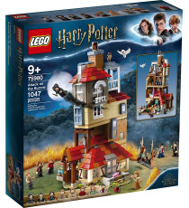 Lego Harry Potter - Attacco alla Tana - Lego 75980 - INTROVABILE - Include 8 minifigure iconica casa delle bambole ANNI 9+
